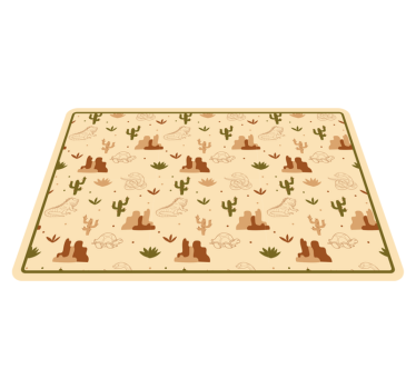 Set de table enfant animaux du désert - TenStickers