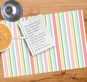 Set de table citation pensée inspirante - TenStickers