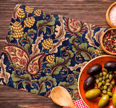 Set de table moderne au motif Paisley - TenStickers
