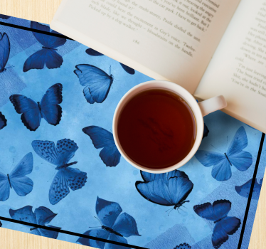 Set de table motif papillon - TenStickers