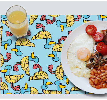 Set de table original motif canard original - TenStickers