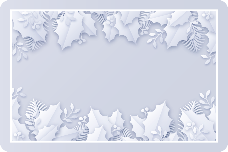 Set de table noël design de vacances élégant - TenStickers