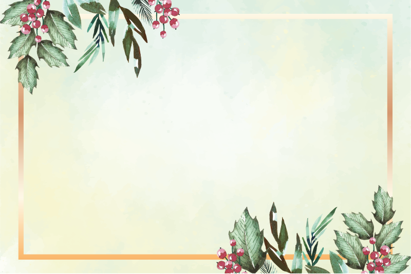 Set de table moderne floral minimaliste - TenStickers