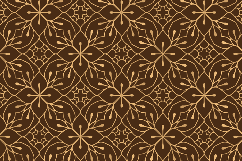 Set de table idée de fleur Élégante - TenStickers