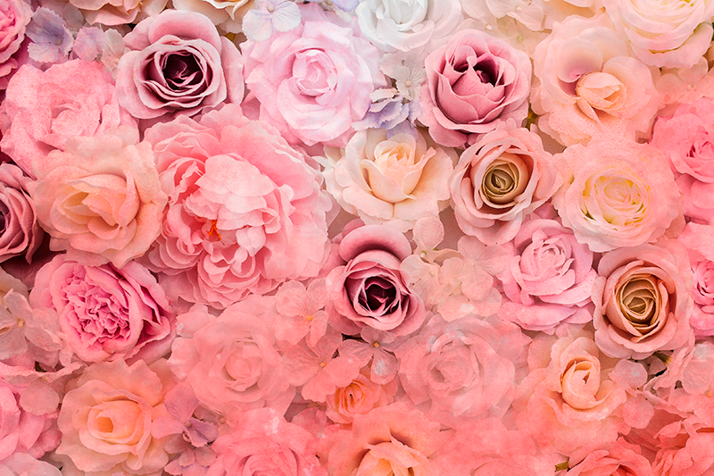 Set de table motif roses fleuries - TenStickers