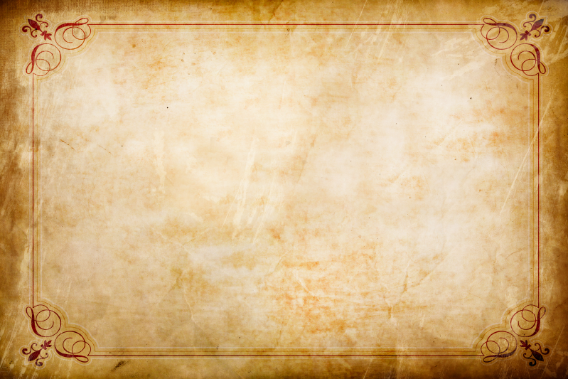 Set de table design bois Papier vintage - TenStickers