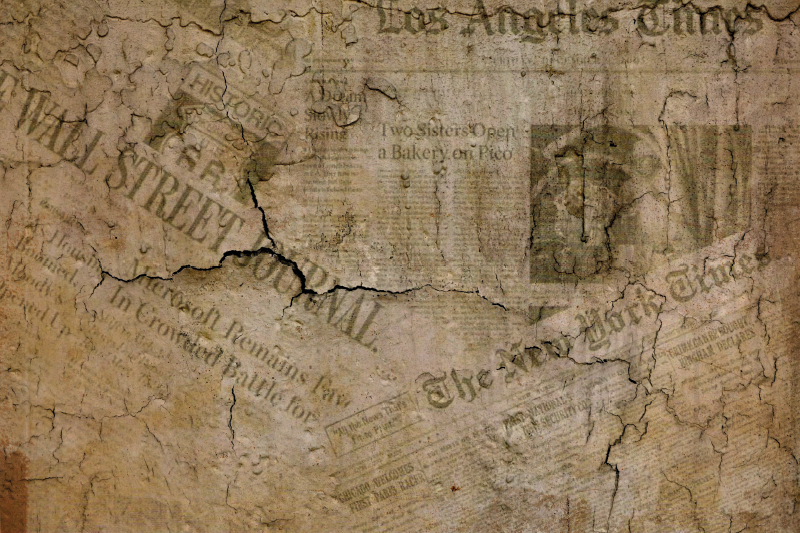 Set de table surface en papier craquelé - TenStickers