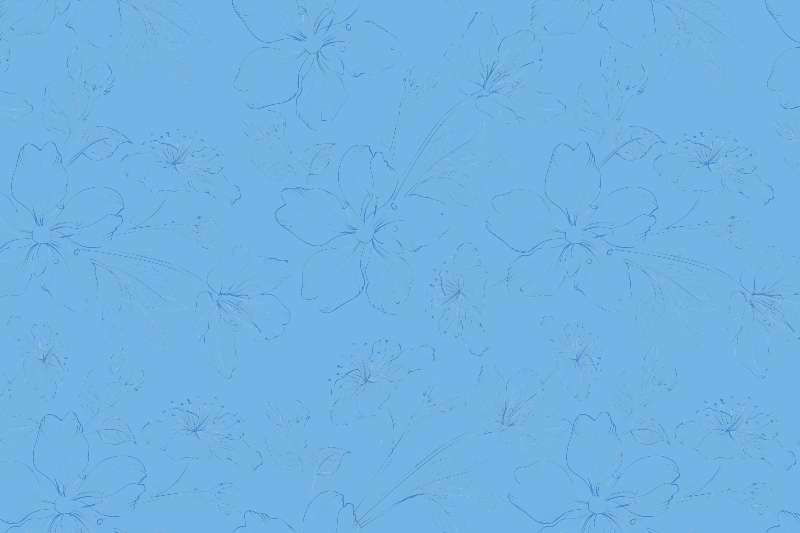 Set de table surface inspirée par la botanique - TenStickers