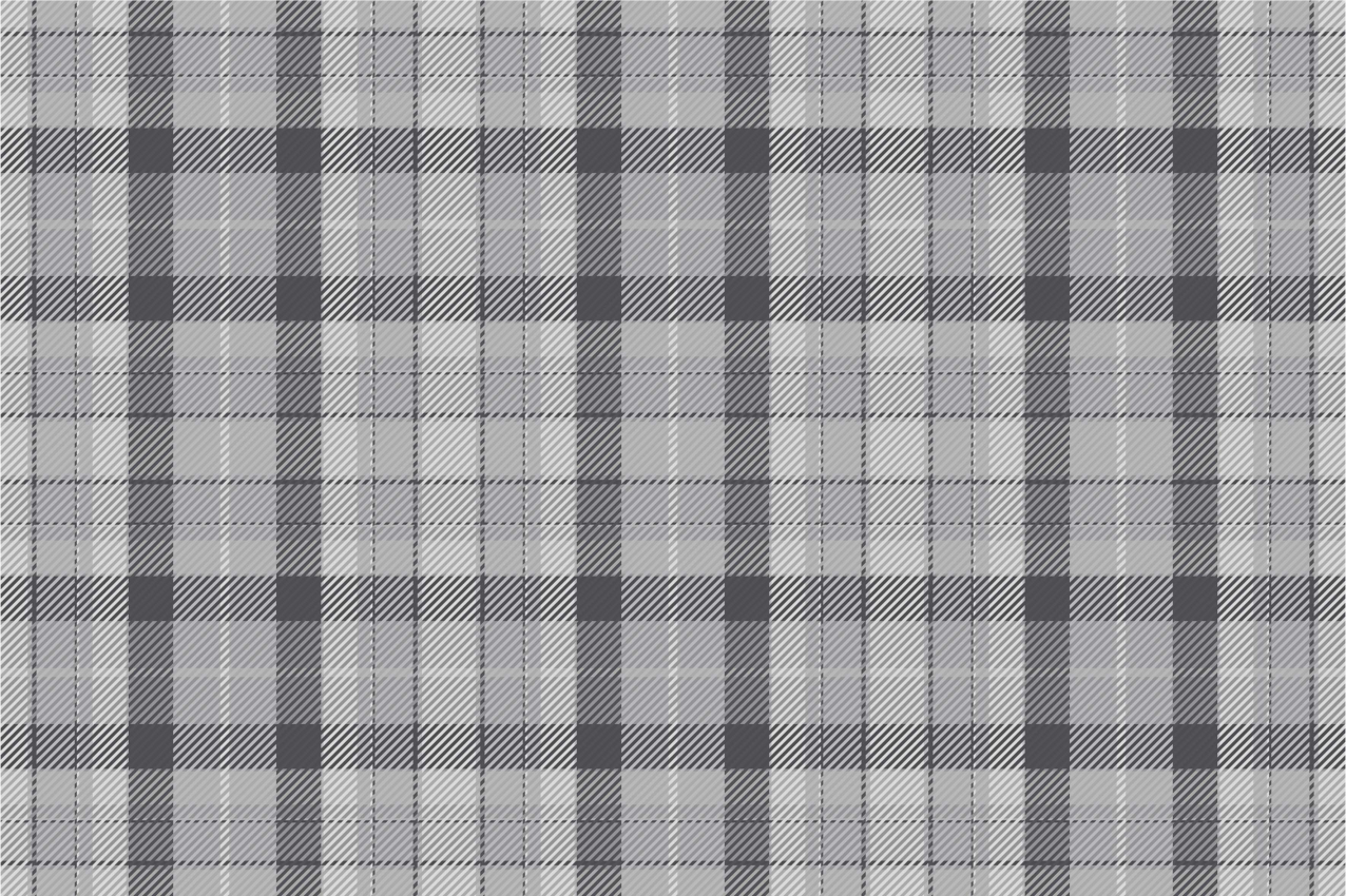 Set de table élégant style plaid en lin - TenStickers