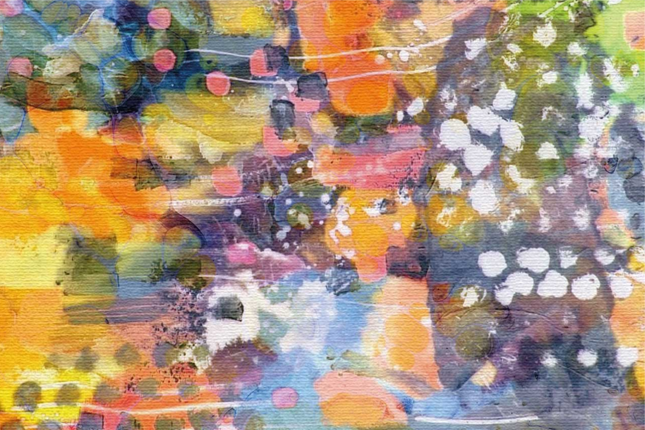 Set de table Éclat de couleurs vibrantes - TenStickers