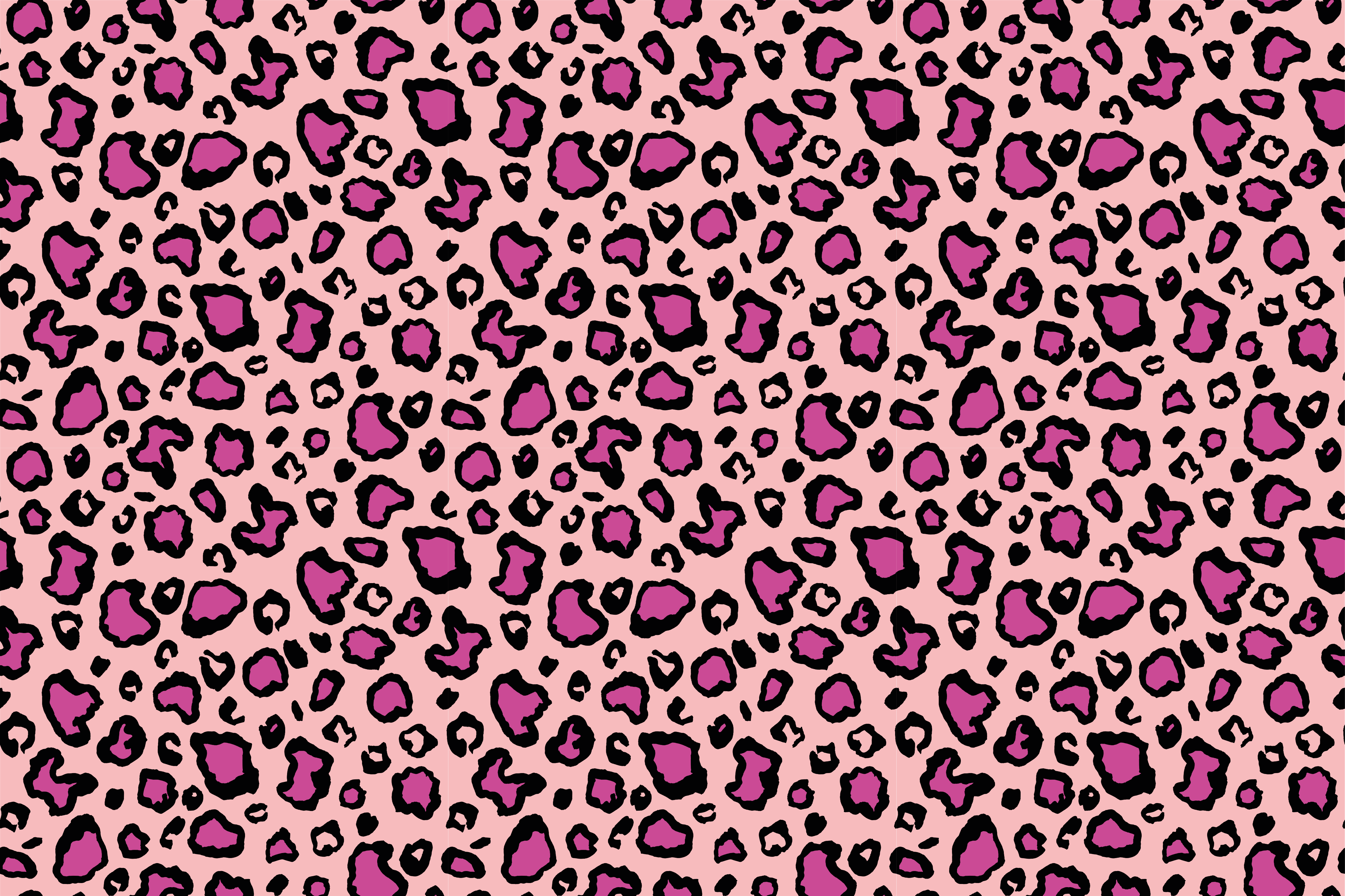 Set de table original motif léopard rose - TenStickers