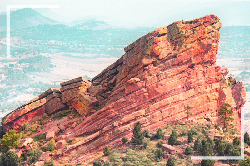 Set de table moderne formation rocheuse majestueuse - TenStickers