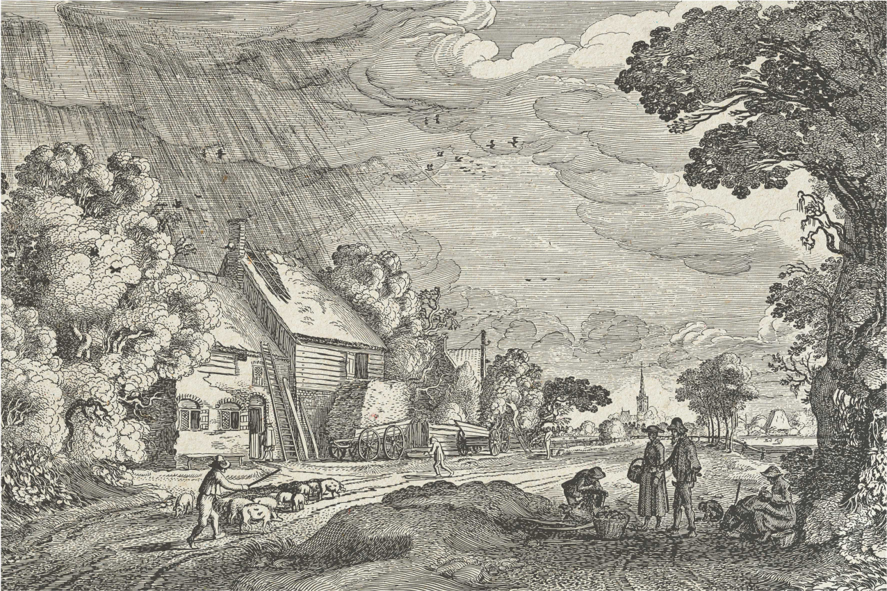 Sets de table en sticker paysage mirage - TenStickers