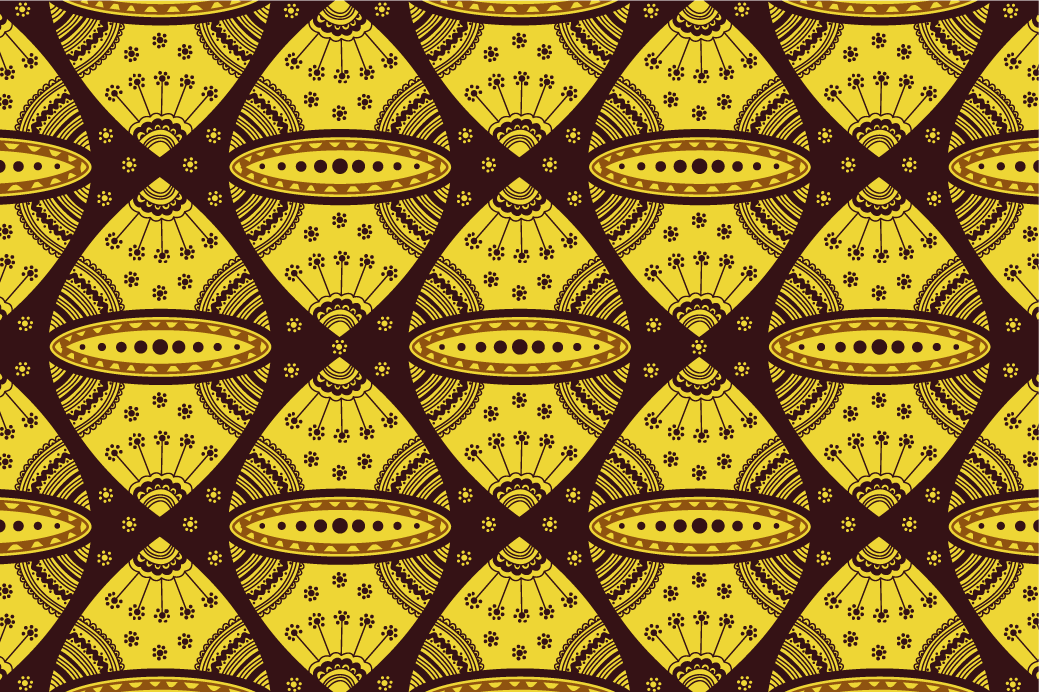 Set de table motif géométrique complexe - TenStickers