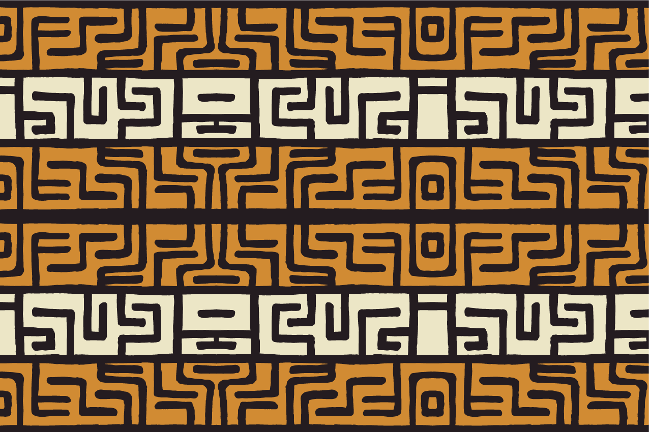 Set de table surface à motifs abstraits - TenStickers