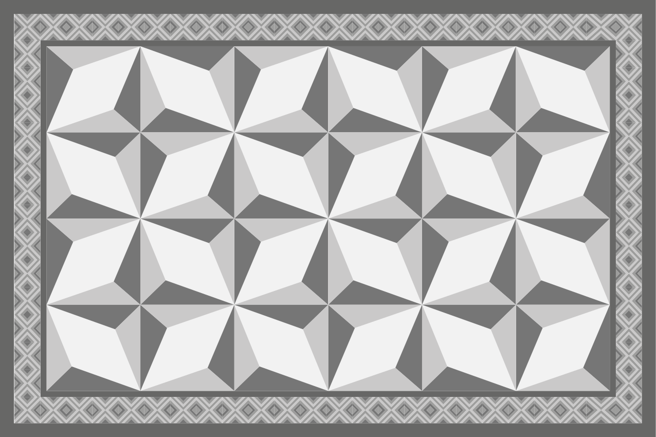 Set de table surface Éléments géométriques - TenStickers