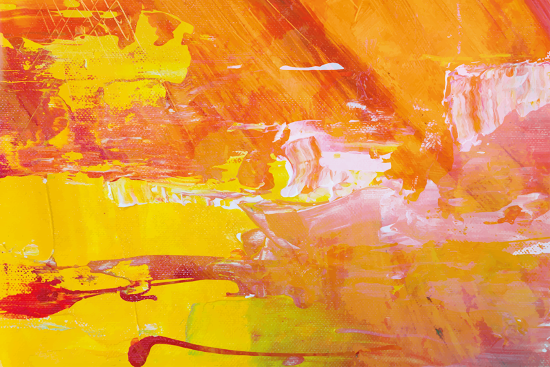 Set de table tourbillon de couleurs abstrait - TenStickers