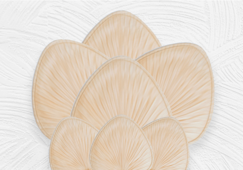 Set de table à motif de feuilles - TenStickers