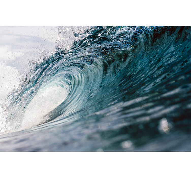 Papier peint mural mer Grandes vagues - TenStickers