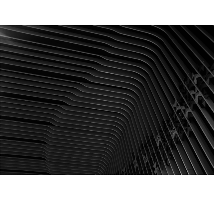 Papier peint de villes L'estructure métallique - TenStickers