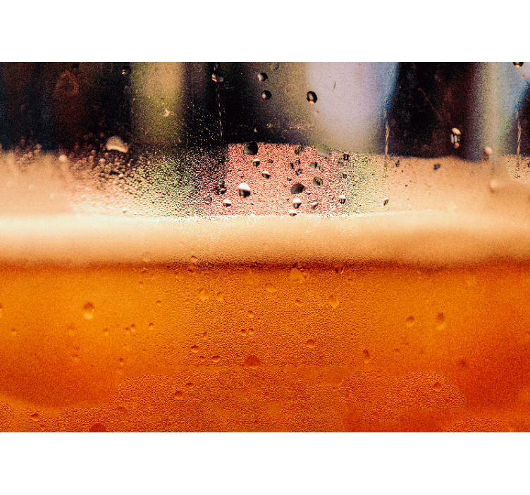 Papier peint cuisine Verre de bière - TenStickers