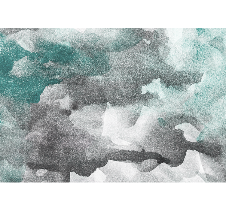 Papier peint intissé chambre adulte Fumée peinte avec couleur - TenStickers