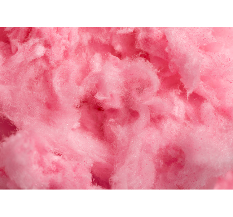 Papier peint intissé chambre adulte Barbe à papa réaliste 3d - TenStickers