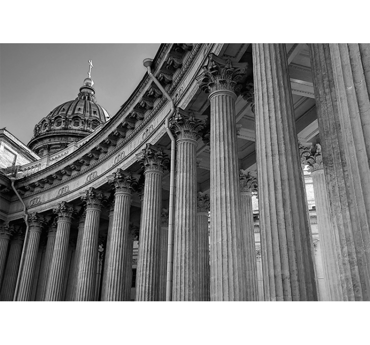 Tapisserie ville Élégance architecturale - TenStickers