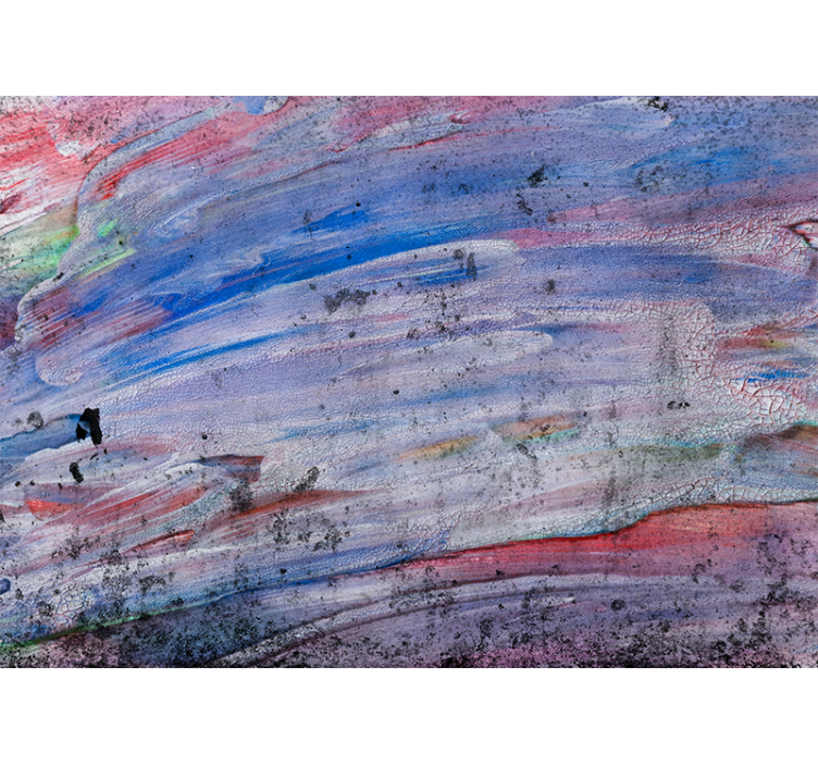 Tapisserie murale abstraite tourbillon de couleurs - TenStickers