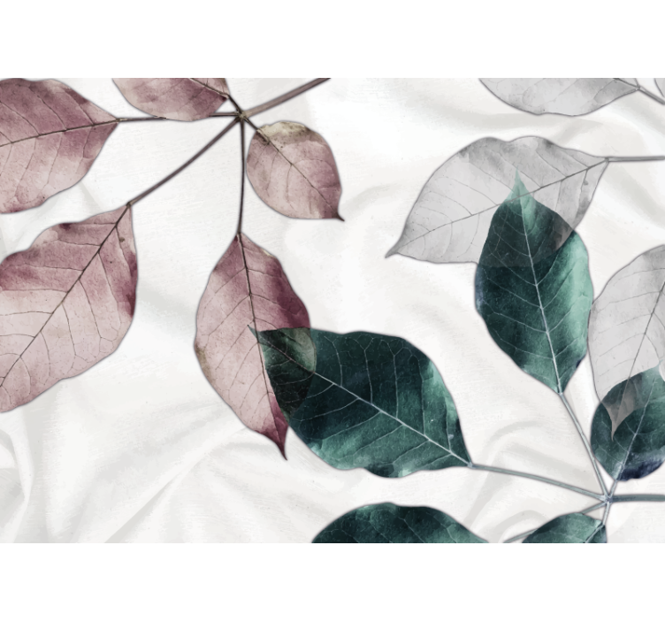 Papier peint nature Feuilles tropicales de la jungle - TenStickers