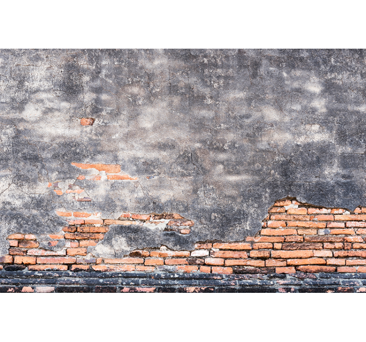 Tapisserie murale vieux mur briques - TenStickers