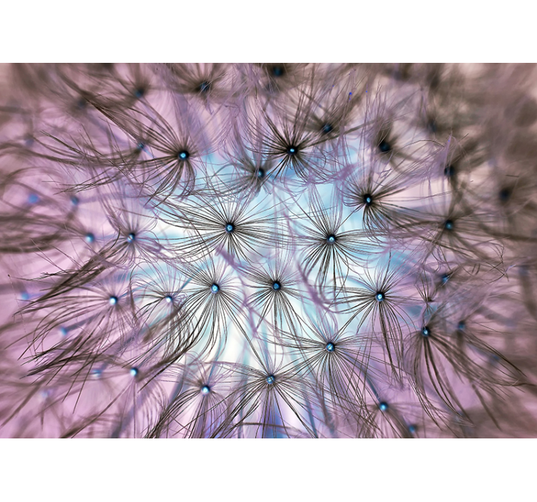 Tapisserie fantaisie illusion de pissenlit - TenStickers