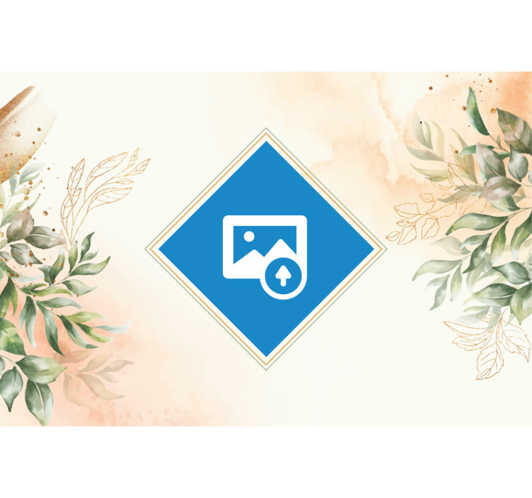 Tapisserie personnalisée femme au chapeau de tournesol - TenStickers