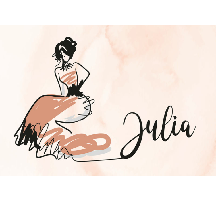 Papier peint chambre ado Mode personnalisée - TenStickers