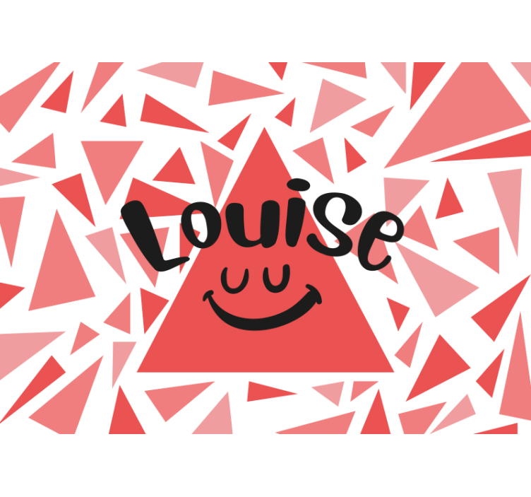 Tapisserie phrase conception de nom personnalisée - TenStickers