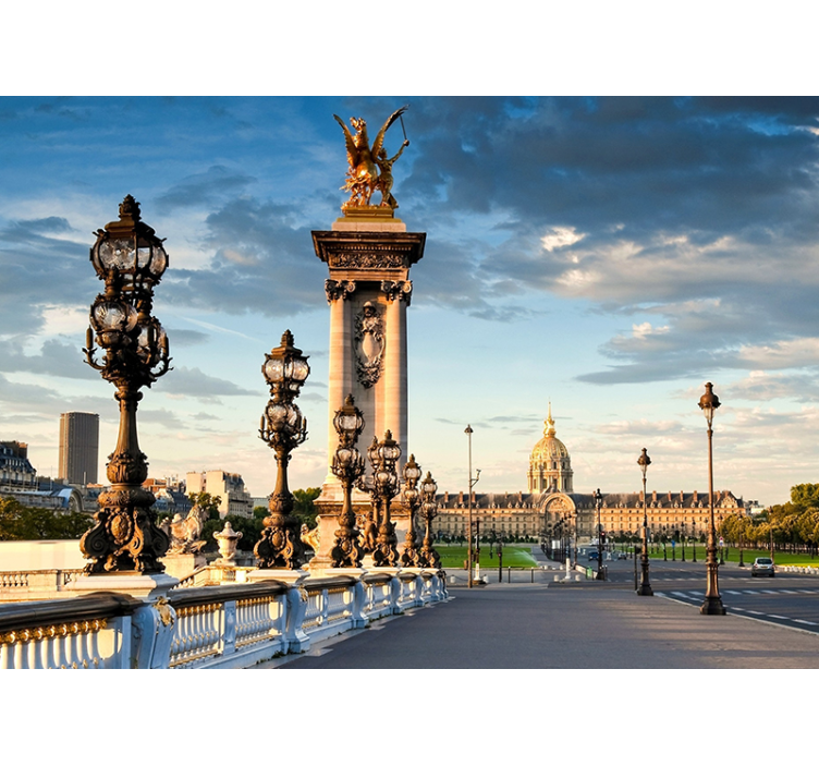 Tapisserie ville pont alexandre iii - TenStickers