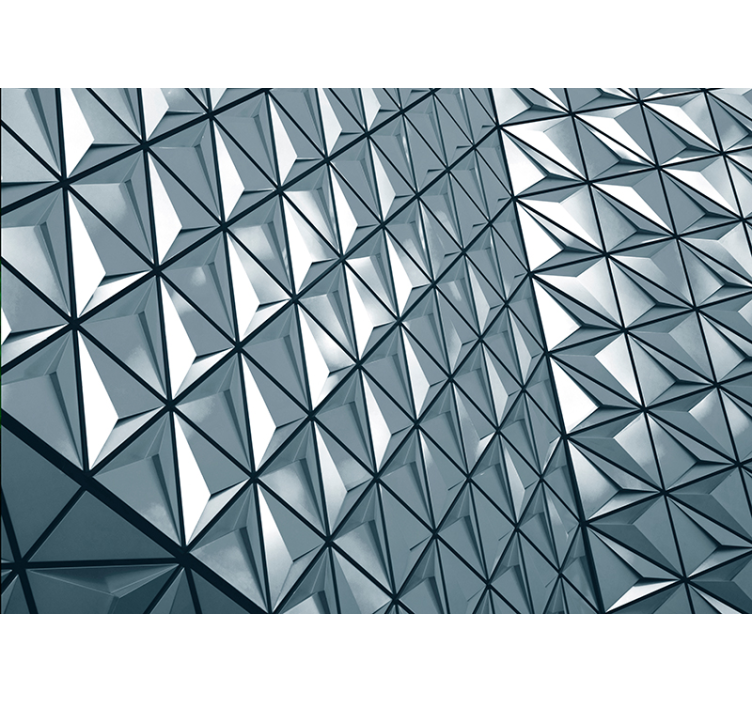 Papier peint 3D Triangles 3d - TenStickers