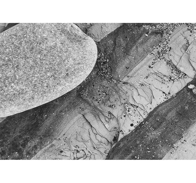 Tapisserie pierre surface en pierre abstraite - TenStickers