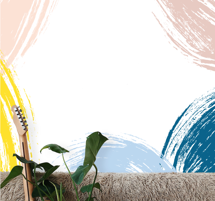 Papier peint design Taches d'art mural - TenStickers