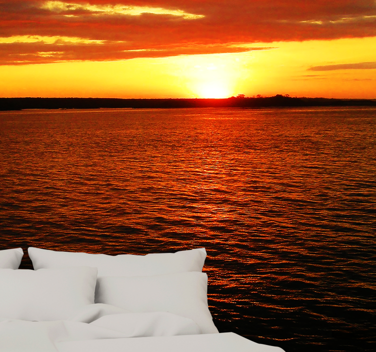 Papier peint mural mer Plage à l'équateur - TenStickers