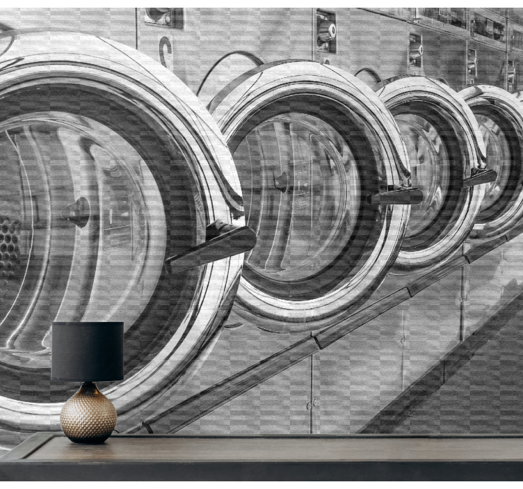 Tapisserie graffiti laverie graffiti - TenStickers