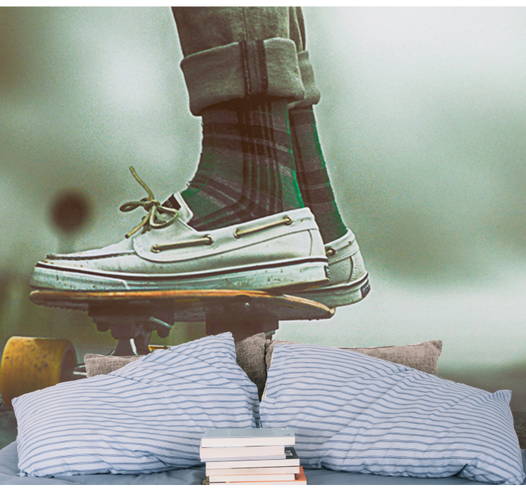 Tapisserie graffiti style skateboard cool - TenStickers