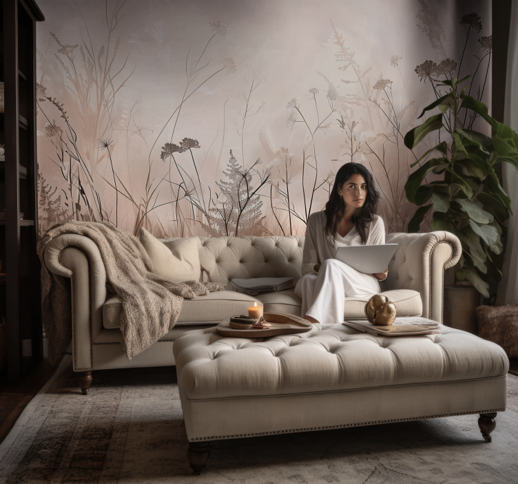 Tapisserie murale nature sauvage - TenStickers