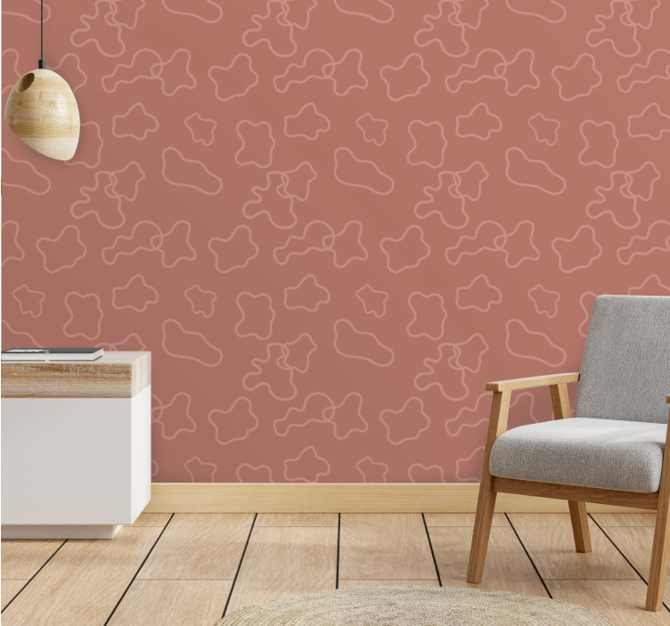 Tapisserie textures et motifs agencement naturel - TenStickers