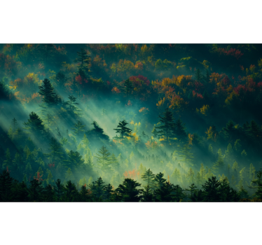 Tapisserie forêt la forêt mélancolique - TenStickers