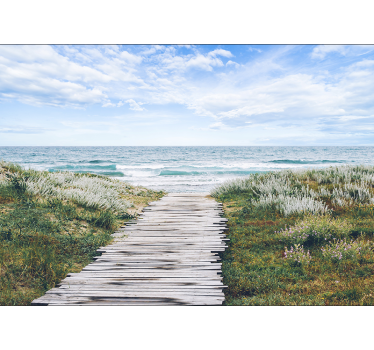 Vacances au bord de la mer murale peinture murale - TenStickers