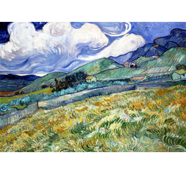 Papier peint artistique van gogh iris art - TenStickers