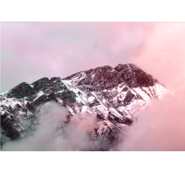 Papier peint mural de montagne Sommet et la montagne - TenStickers