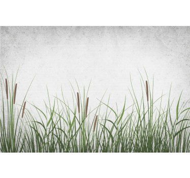 Photo murale nature Plantes aquatiques de style scandinave - TenStickers