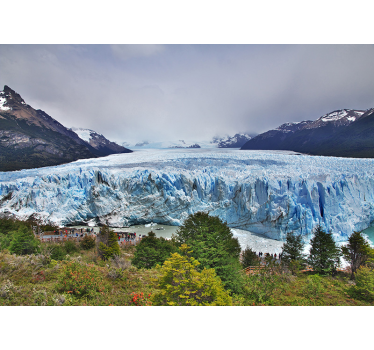 Photo murale Paysage naturel de glace de patagonie - TenStickers